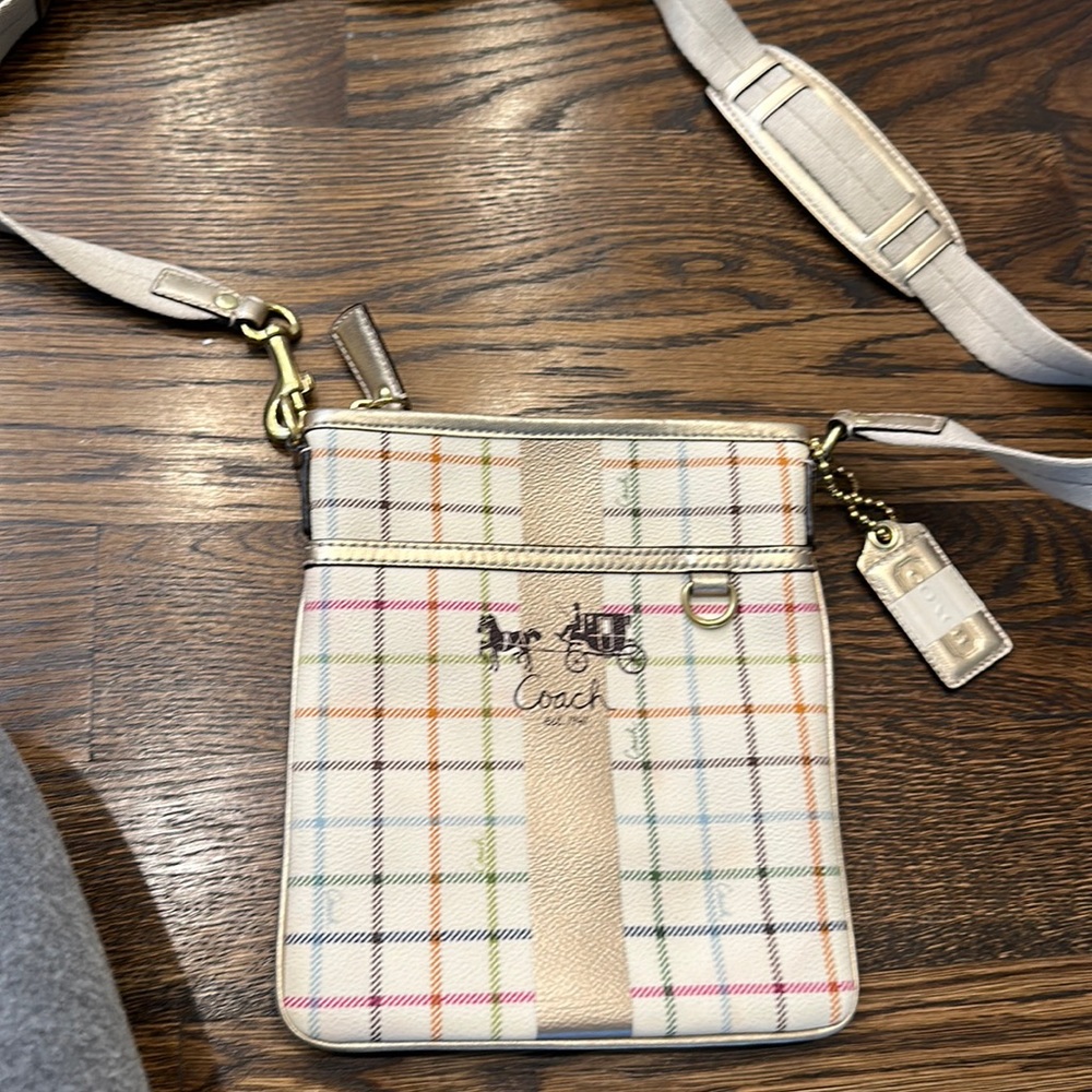 Authentic coach crossbody
